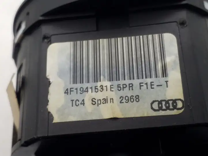 Audi A6 S6 C6 4F (2008 - 2011) 4F1941531E Включатель фонарей — фото 3