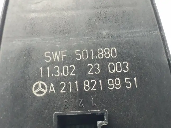 Mercedes-Benz E W211 (2002 - 2009) A2118219951 Блок кнопок стеклоподъемников — фото 3