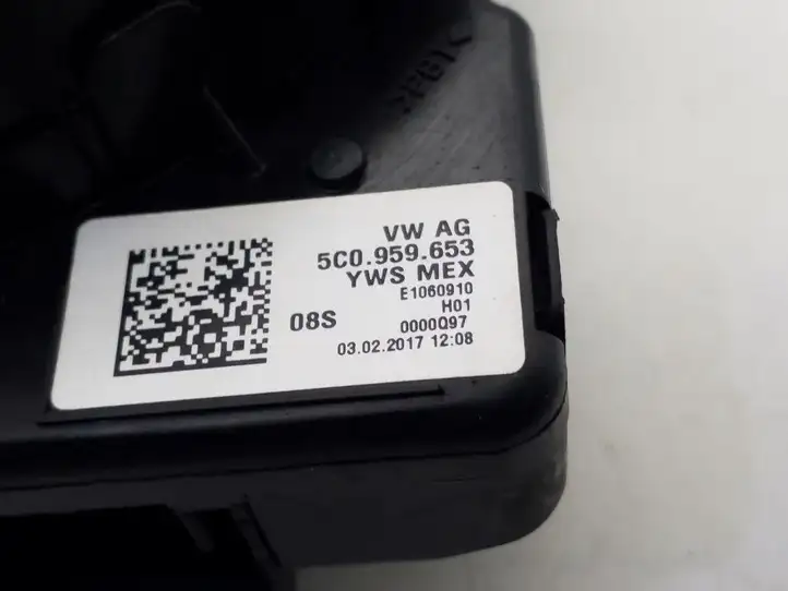 Volkswagen Jetta VI (2011 - 2018) 5C0959653 Контактное кольцо SRS — фото 3