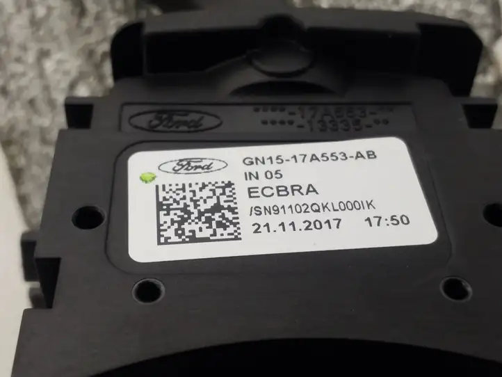 Ford Ecosport (2018 - ) GN1517A553AB Переключатель стеклоочистителей — фото 3