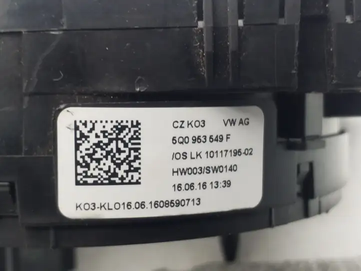 Skoda Octavia Mk2 (1Z) (2004 - 2013) 5Q0953649F Контактное кольцо SRS — фото 2