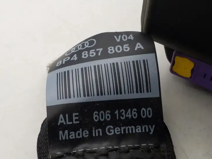 Audi A3/S3 8P (2004 - 2008) 8P4857805A Задний ремень безопасности — фото 2
