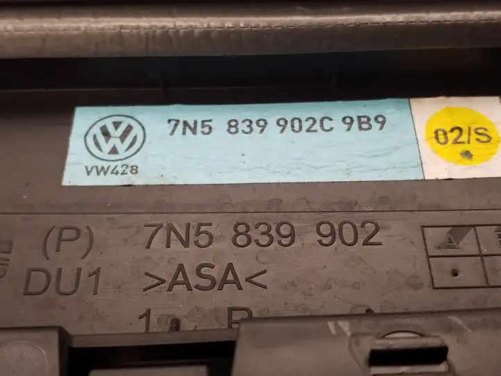 Volkswagen Sharan (2010 - 2015) 7N5839902 Обшивка стойки C — фото 3