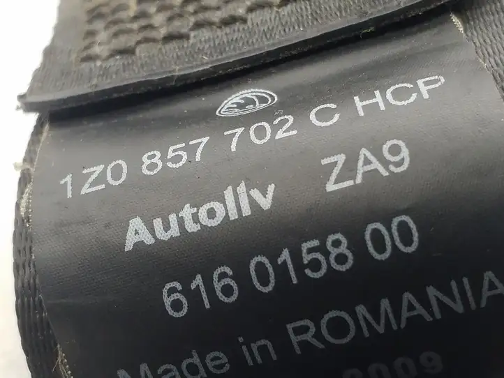 Skoda Octavia Mk2 (1Z) (2004 - 2013) 1Z0857702C Передний ремень безопасности — фото 3
