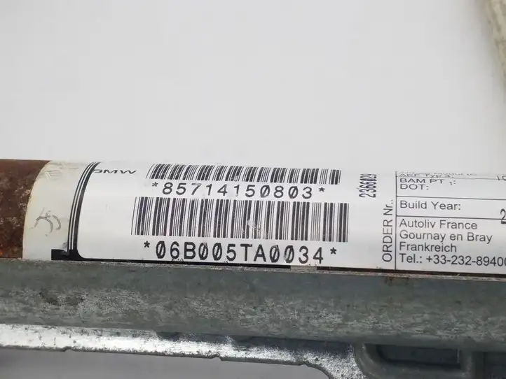 BMW X5 E70 (2006 - 2013) 85714150803 Боковая подушка безопасности шторка — фото 3