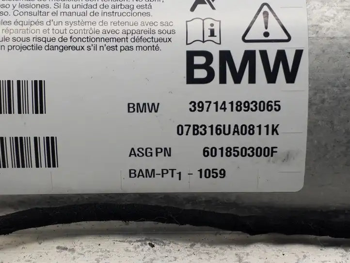 BMW 7 E65 E66 (2001 - 2008) 601850300F Подушка безопасности пассажира — фото 4