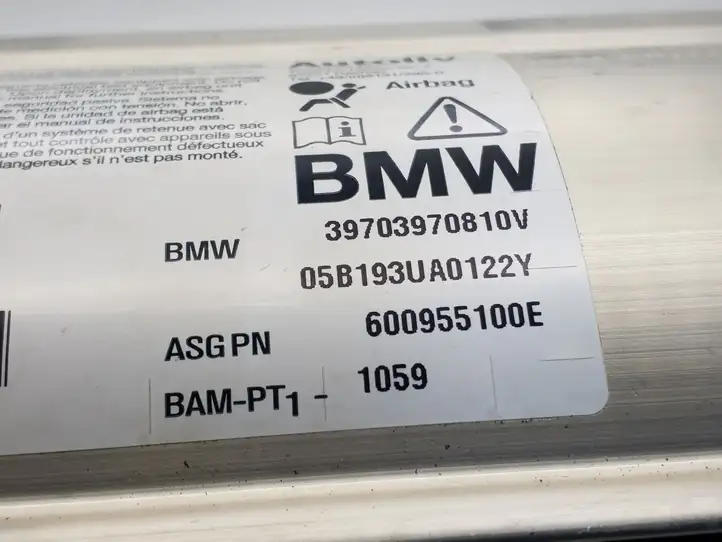 BMW 5 E60 E61 (2004 - 2010) 600955100E Подушка безопасности пассажира — фото 3
