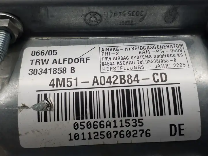 Ford Focus (2005 - 2008) 4M51A042B84CD Подушка безопасности пассажира — фото 3