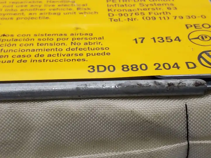 Volkswagen Phaeton (2002 - 2008)  3D0880204D Подушка безопастности пассажира