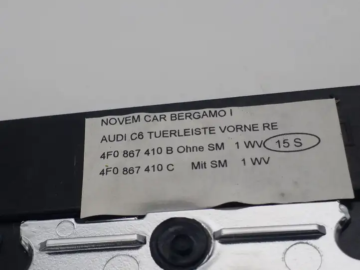 Audi A6 (2008 - 2011)  4F0867410B Передняя декоративная планка