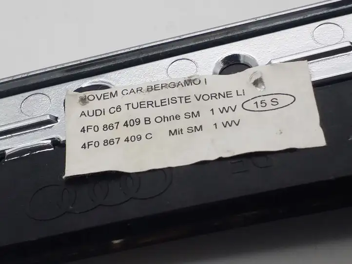 Audi A6 S6 C6 4F (2004 - 2008) 4F0867409B Обшивка задней двери — фото 2