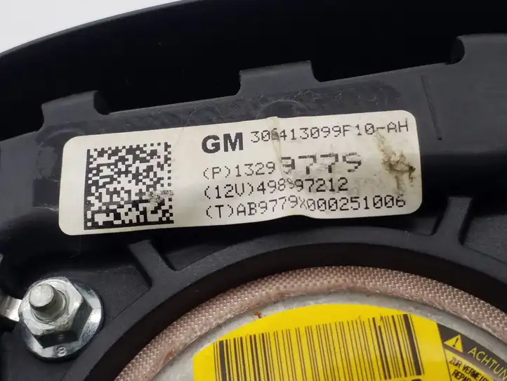 Opel Astra J (2009 - 2012) 13299779 Подушка безопасности руля — фото 3