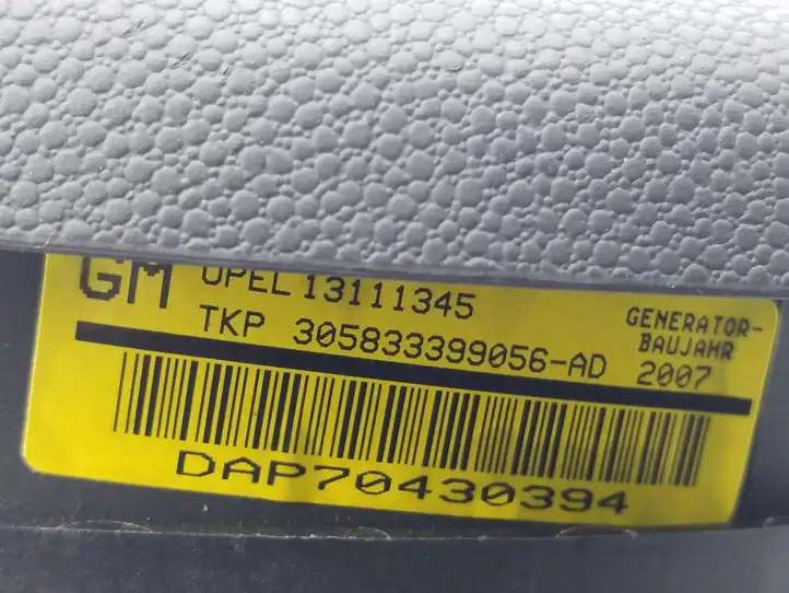 Opel Corsa D (2006 - 2010) 13111345 Подушка безопасности руля — фото 3