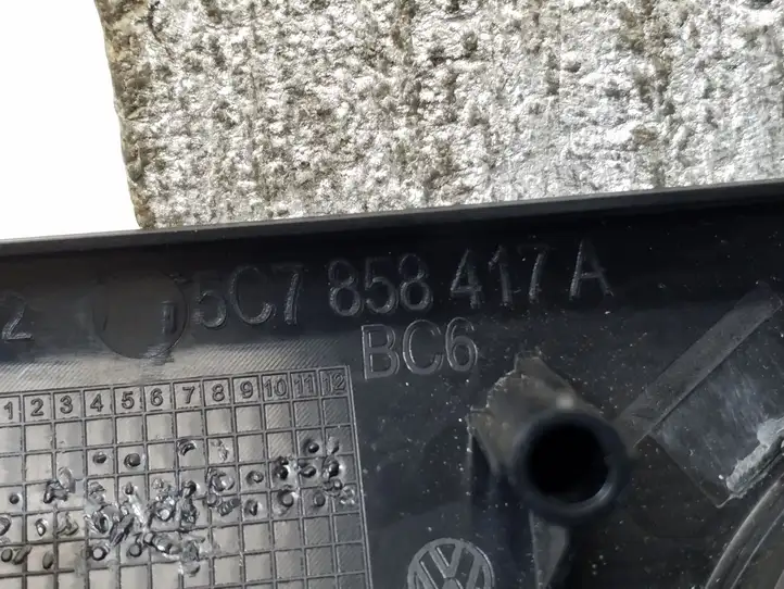 Volkswagen Jetta VI (2011 - 2018) 5C7858417A Декоративная планка — фото 3
