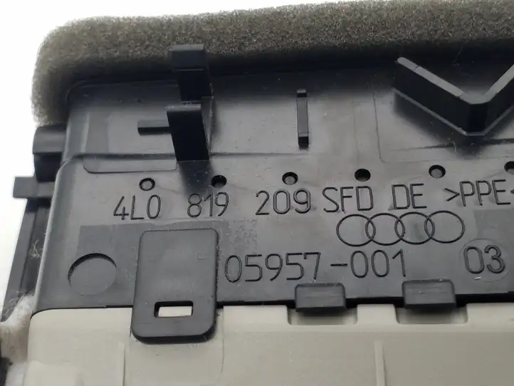 Audi Q7 4L (2005 - 2009) 4L0819209 Боковой воздушный дефлектор — фото 4