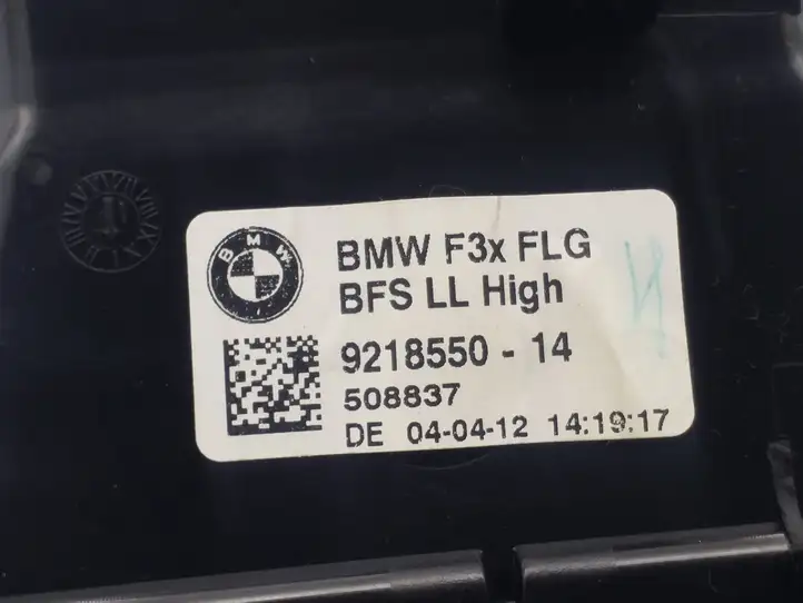 BMW 3 F30 F35 F31 (2012 - 2018) 9218550 Боковой воздушный дефлектор — фото 3