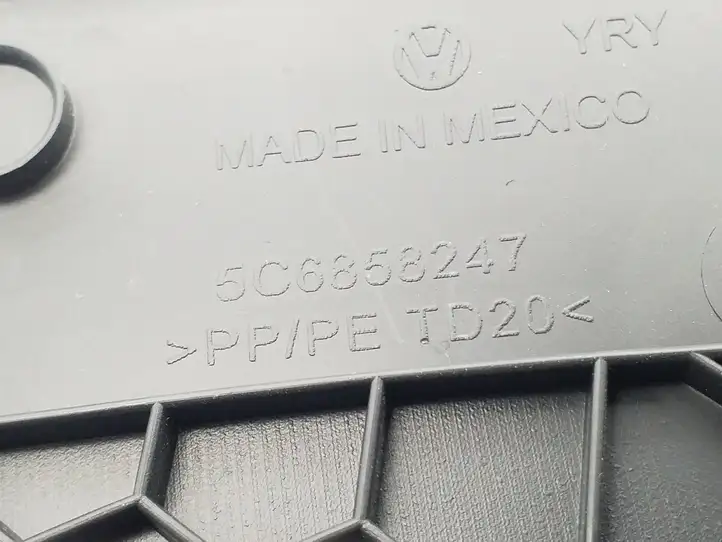 Volkswagen Jetta VI (2011 - 2018) 5C6858247 Боковая отделка панели приборов — фото 3