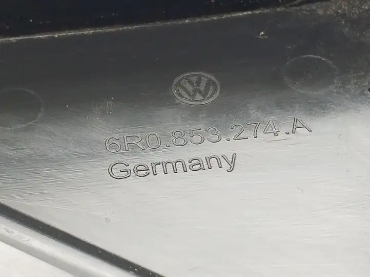Volkswagen Polo V 6R (2009 - 2015) 6R0853274A Пластиковая отделка зеркала — фото 3