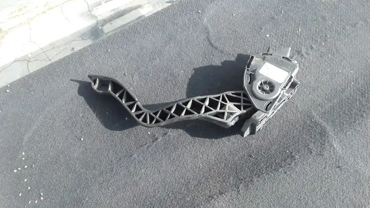 Peugeot 207 (2006 - 2009) 9681844480 Электронная педаль газа — фото 1