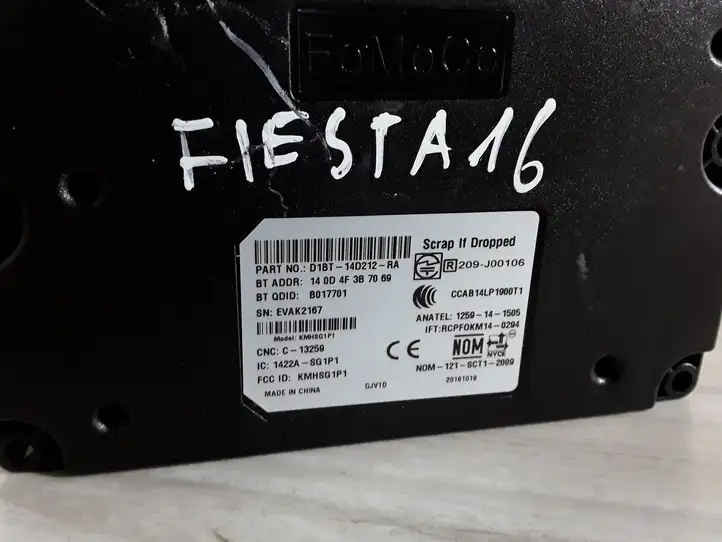 Ford Fiesta (2013 - 2017) Bluetooth модуль — фото 2