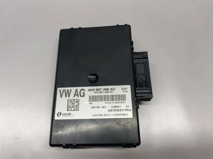 4H0907468AC Audi A8 S8 D4 4H Gateway valdymo modulis