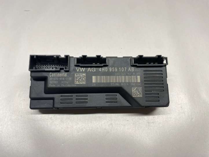 Audi A8 (2013 - 2017)  4H0959107AB Блок управления крышки багажника