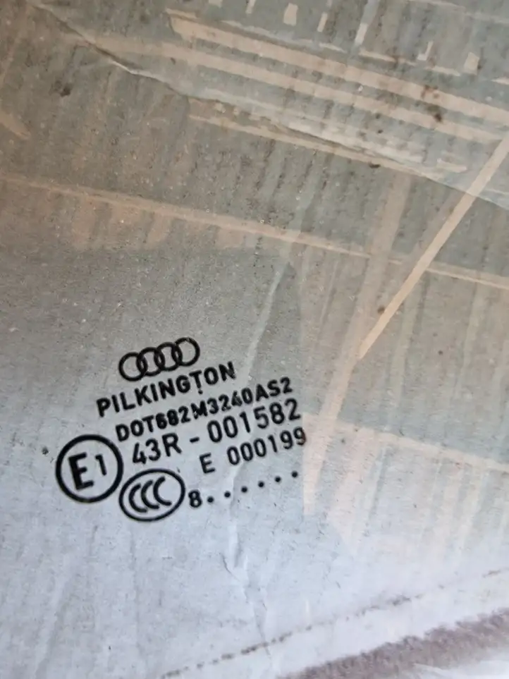 Audi A4 S4 B8 8K (2007 - 2011) 43R001582 Стекло передней двери — фото 3