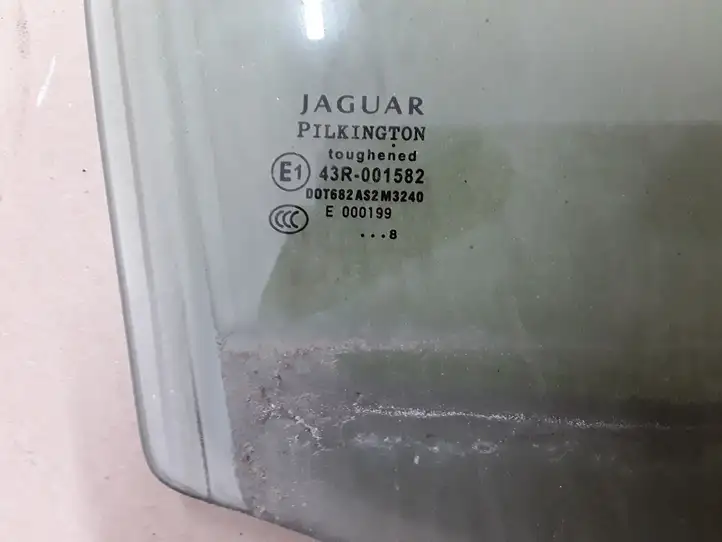 Jaguar XF (2007 - 2015) 43R001582 Стекло задней двери — фото 2