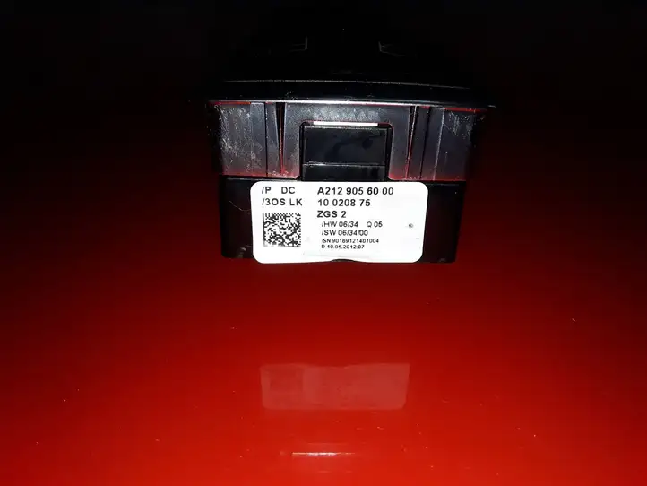 Mercedes-Benz E W212 (2009 - 2016) A2129056000 Блок кнопок стеклоподъемников — фото 4