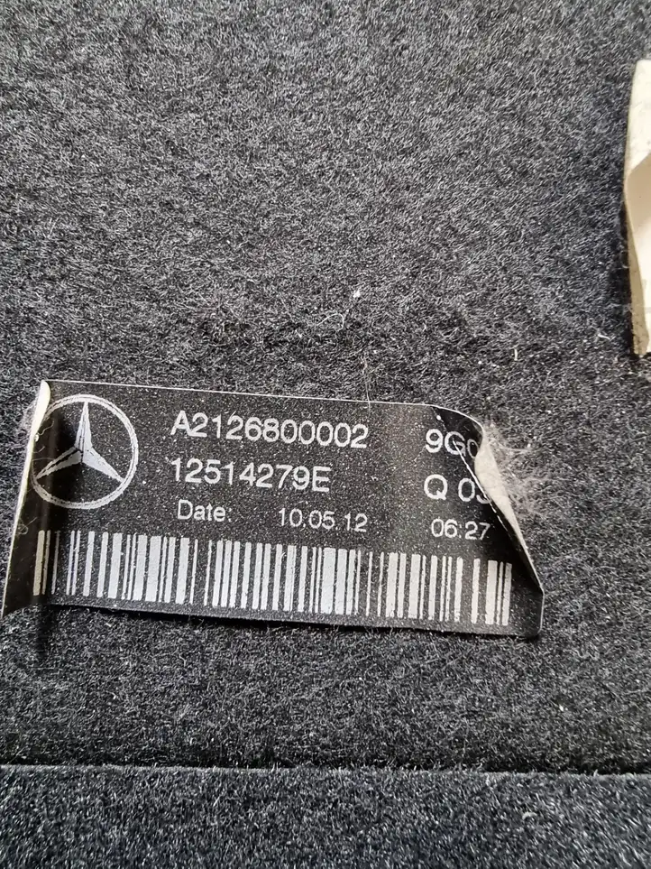 Mercedes-Benz E W212 (2009 - 2016) A2126800584 Коврик багажника — фото 4
