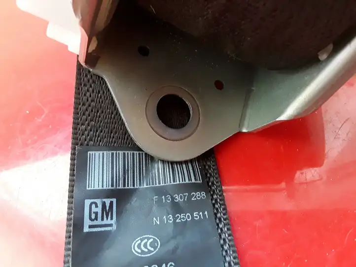 Opel Meriva B (2010 - 2014) 13307288 Задний ремень безопасности — фото 5