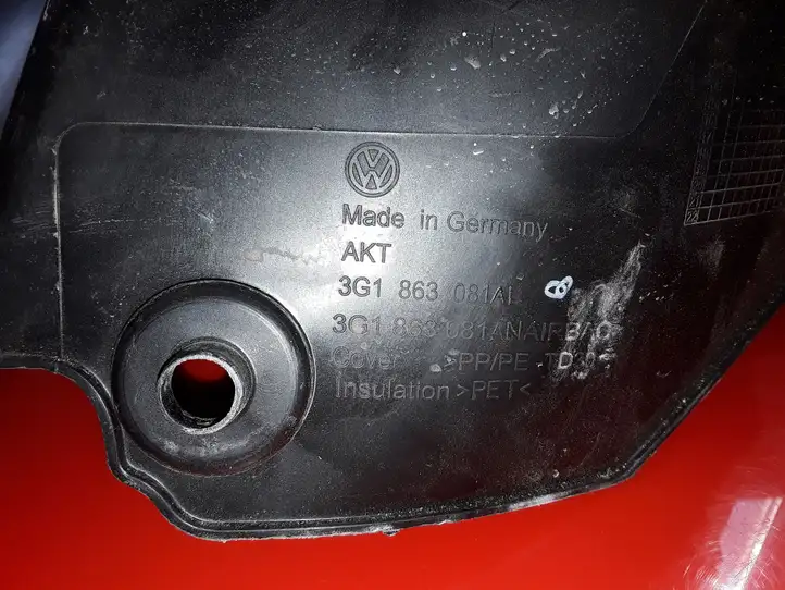 Volkswagen PASSAT B7 (2011 - 2014) 3G1863081AL Нижняя отделка панели приборов — фото 3