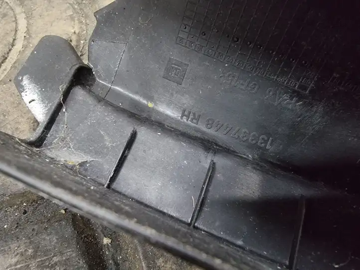 Opel Meriva B (2010 - 2014) 13337448 Накладка стекла передней двери — фото 2