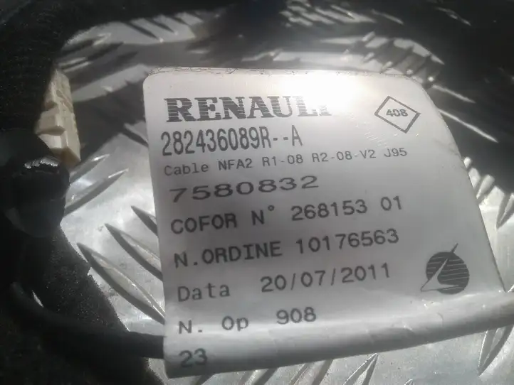 Renault Scenic III - Grand scenic III (2009 - 2016) 282436089R Прочая электропроводка — фото 2