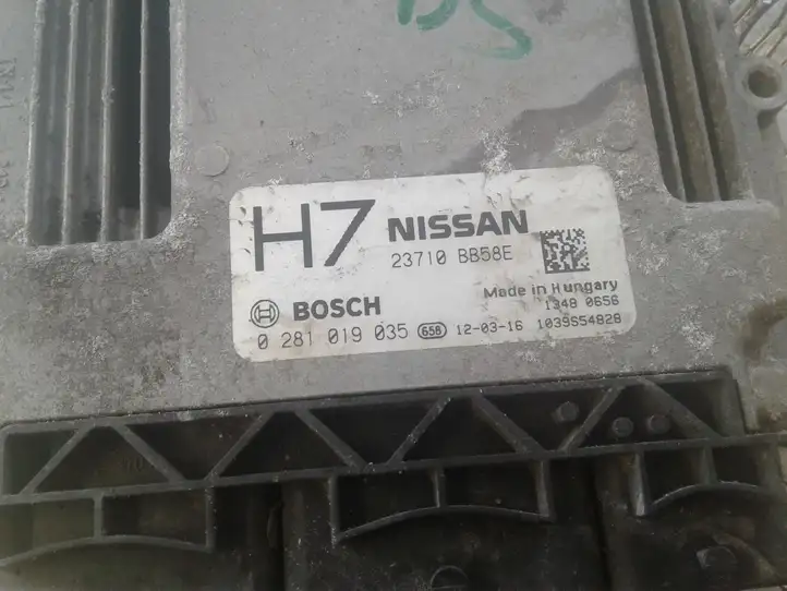 Nissan Qashqai (2010 - 2013) 23710BB58E Блок управления двигателем (ЭБУ) — фото 2