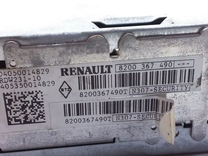 Renault Scenic II - Grand scenic II (2003 - 2006) 8200367490 Магнитола / мультимедийная система — фото 4