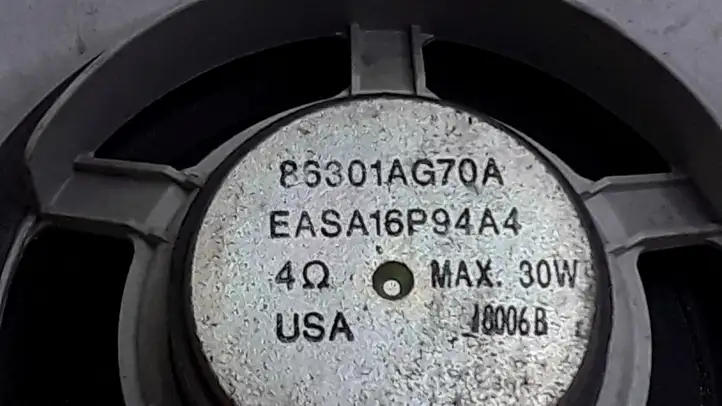 Subaru Legacy (2003 - 2009) 86301AG70A Динамики задних дверей — фото 2