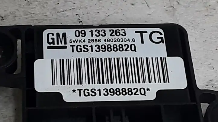 Opel Zafira A (1999 - 2003) 09133263TG Датчик удара SRS — фото 2