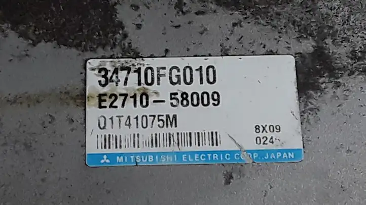 Subaru Impreza III (2008 - 2012) 34710FG010 Блок управления усилителем руля — фото 2