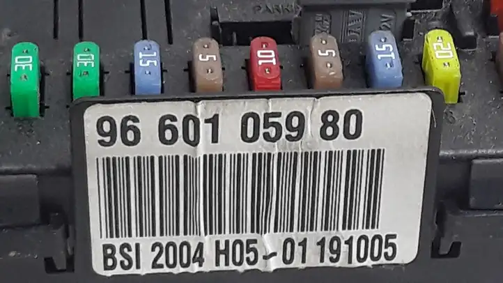 Peugeot 307 (2005 - 2008) 9660105980 Модуль комфорта — фото 2