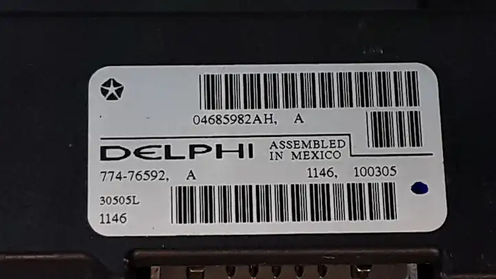 Chrysler Pacifica (2003 - 2008) 04685982AH Кнопка стеклоподъемников — фото 2