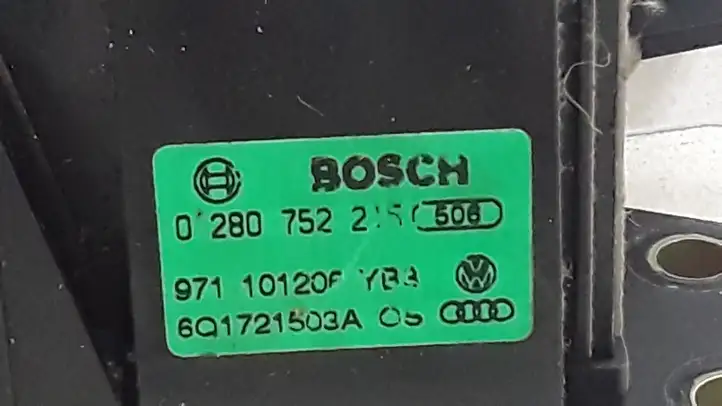 Skoda Fabia Mk1 (6Y) (1999 - 2007)  6Q1721503A Педаль акселератора