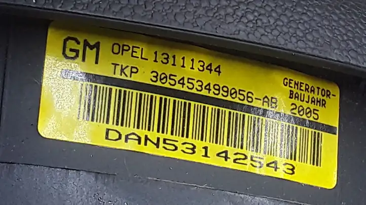 Opel Astra H (2004 - 2009) 13111344 Подушка безопасности руля — фото 2