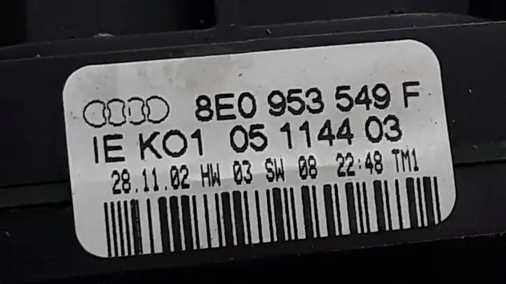 Audi A4 S4 B6 8E 8H (2000 - 2006) 8E0953549F Комплект ручек — фото 6