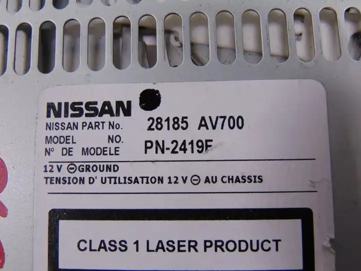 Nissan Primera (2001 - 2008) 28185AV700 Магнитола / мультимедийная система — фото 4
