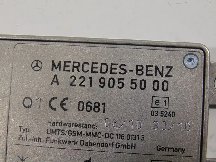 Mercedes-Benz ML W164 (2005 - 2011) A2219055000 Усилитель антенны — фото 5