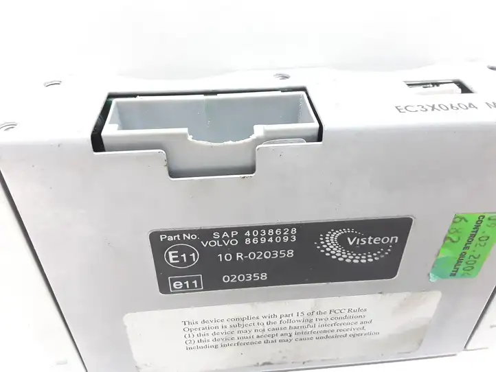 Volvo XC90 (2002 - 2006) 8694093 Усилитель звука — фото 3
