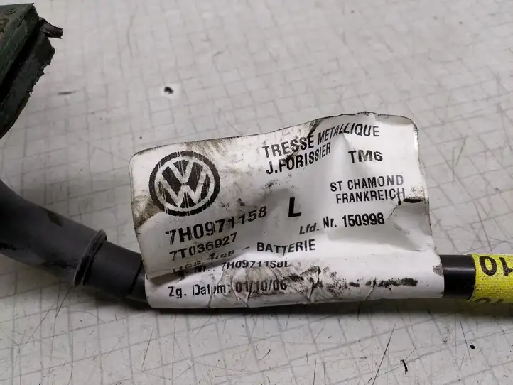 Volkswagen Transporter - Caravelle T5 (2003 - 2009) 7H0971150L Плюсовой провод аккумулятора — фото 2