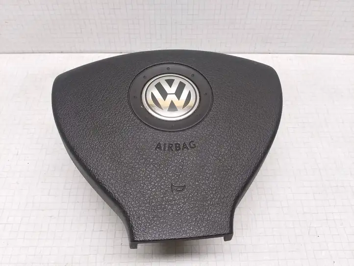 Volkswagen Golf V (2003 - 2009) 1K0880201BJ Подушка безопасности руля — фото 1
