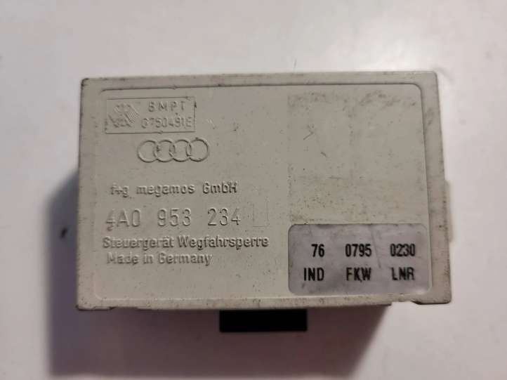 4A0953234 Audi A4 S4 B5 8D Imobilaizerio valdymo blokas